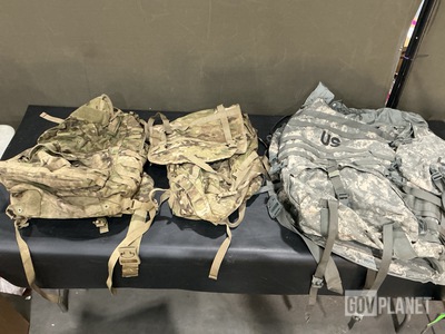 (13) Large Field Pack Sets, (21) Field Packs, (6) Rucksacks & Assorted Items