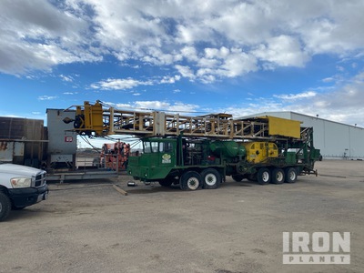 Hopper Hoist GXXTA on 1982 Watson 10x4 Bohrstelle Wartungsplattform (Inoperable)