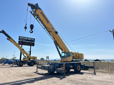 2008 Grove RT600E 50 ton 4x4x4 ラフタークレーン