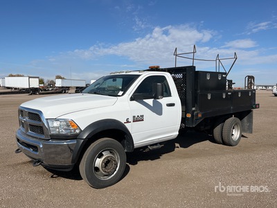 2014 Ram 5500 4x4 Flatbed Truck