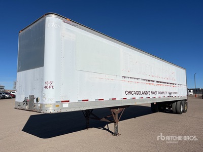 1988 Great Dane 46 ft x 96 in T/A Van Trailer