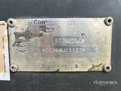 2004 Volvo EC360B LC Tracked Excavator