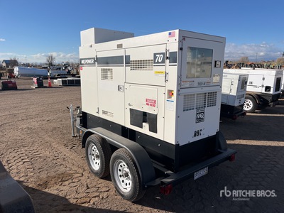 2021 Multiquip DCA-70SSIU4F 56 kW Mobile Generador