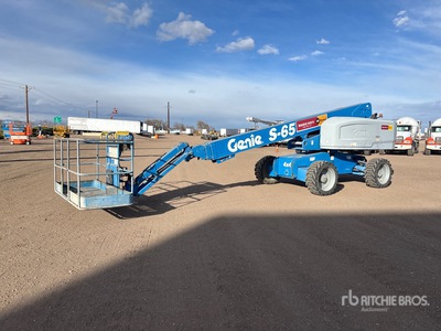 2014 Genie S-65 4WD Diesel Piattaforma monobraccio