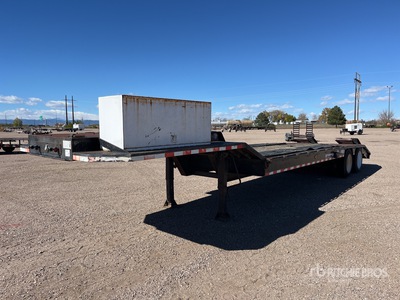 2000 Dynw 35 ft T/A Single Drop Rimorchio a pianale