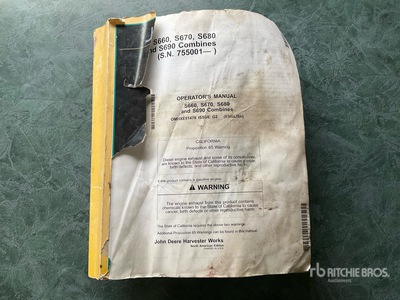 2013 John Deere S690 Mähdrescher