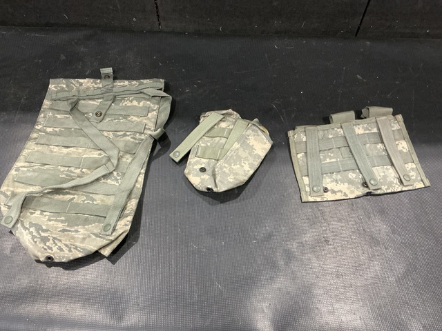 (91) Three Magazine Pouches, (19) Universal IFAKS, (58) Bags & Assorted Items