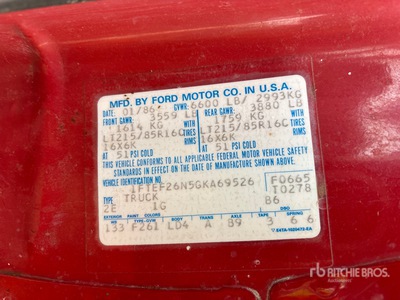 1986 Ford F-250 Crew Cab Bale Deck Truck