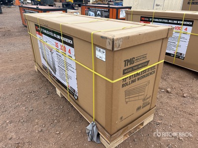 TMG WB7215S 72 in 15-Drawer Work Bench (Unused)