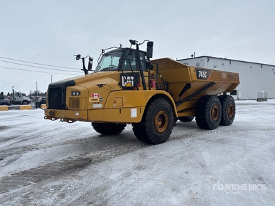 2017 Cat 745C Articulated Dump Truck