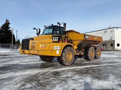 2017 Cat 745C Knickgelenkter Muldenkipper