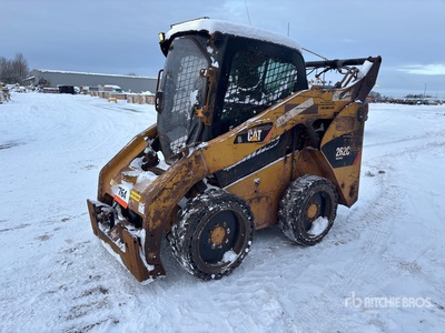 2013 Cat 262C2 Two-Speed Minicargadora