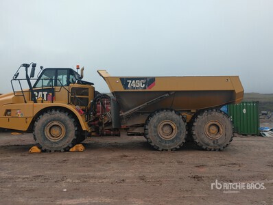 2017 Cat 745C Articulated Dump Truck