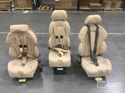 (6) Global Seating Systems G3-30C1C4NB9-1D Vehicular Seats
