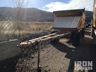 1995 Ranco 1120 12 ft 0 in T/A Turntable Pup Belly Dump Trailer