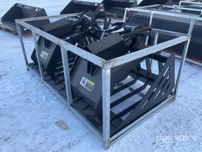 Greatbear 72 in Skeleton スキッドステア用グラップルバケット (Unused)