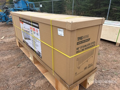 TMG WB9624S 96 in 24-Drawer Workbench (Unused)