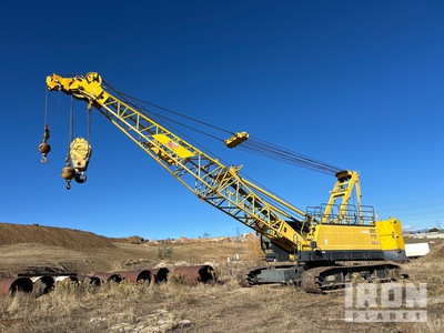 2014 Kobelco CK1100G 110000 lb Raupenkran mit Gittermast