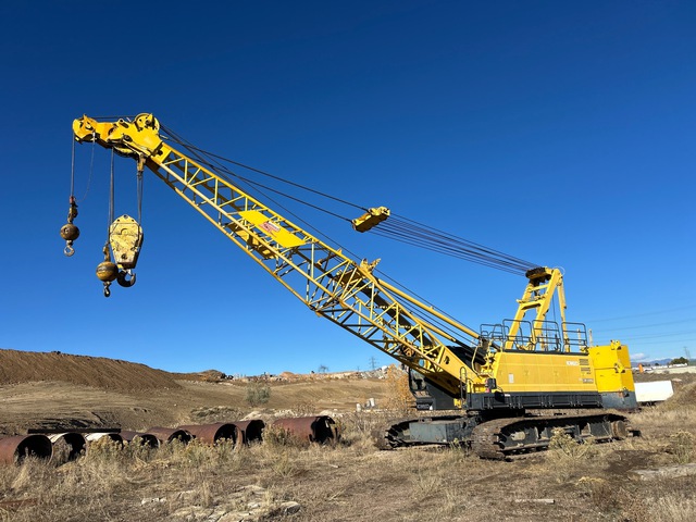 2014 Kobelco CK1100G 110 ton Lattice-Boom Crawler Crane