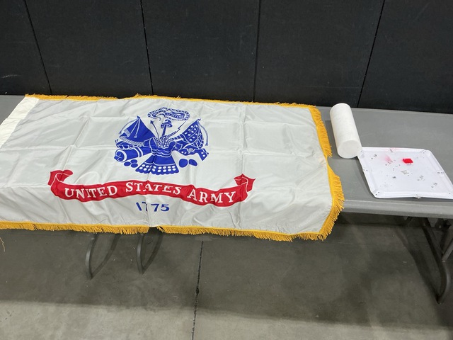 (3) Flags, (9) Vehicle Placards, (6) Non-Metallic Rods & Assorted Items