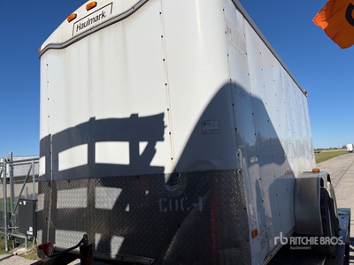HUALMARK 12 ft T/A Enclosed Trailer