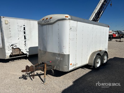 HUALMARK 12 ft T/A Enclosed Trailer
