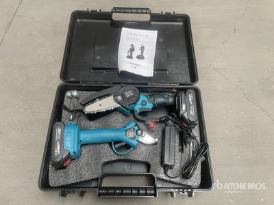 2025 Welgtek Cordless Cahinsaw and Pruning Sh YDML-01 (Unused)