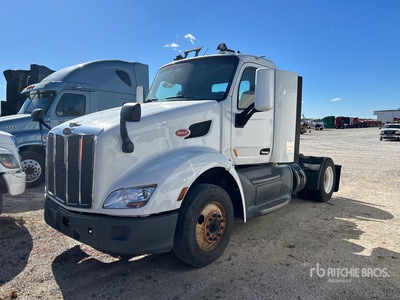 2018 Peterbilt 579 4x2 S/A Day Cab Truck Tractor (Inoperable)