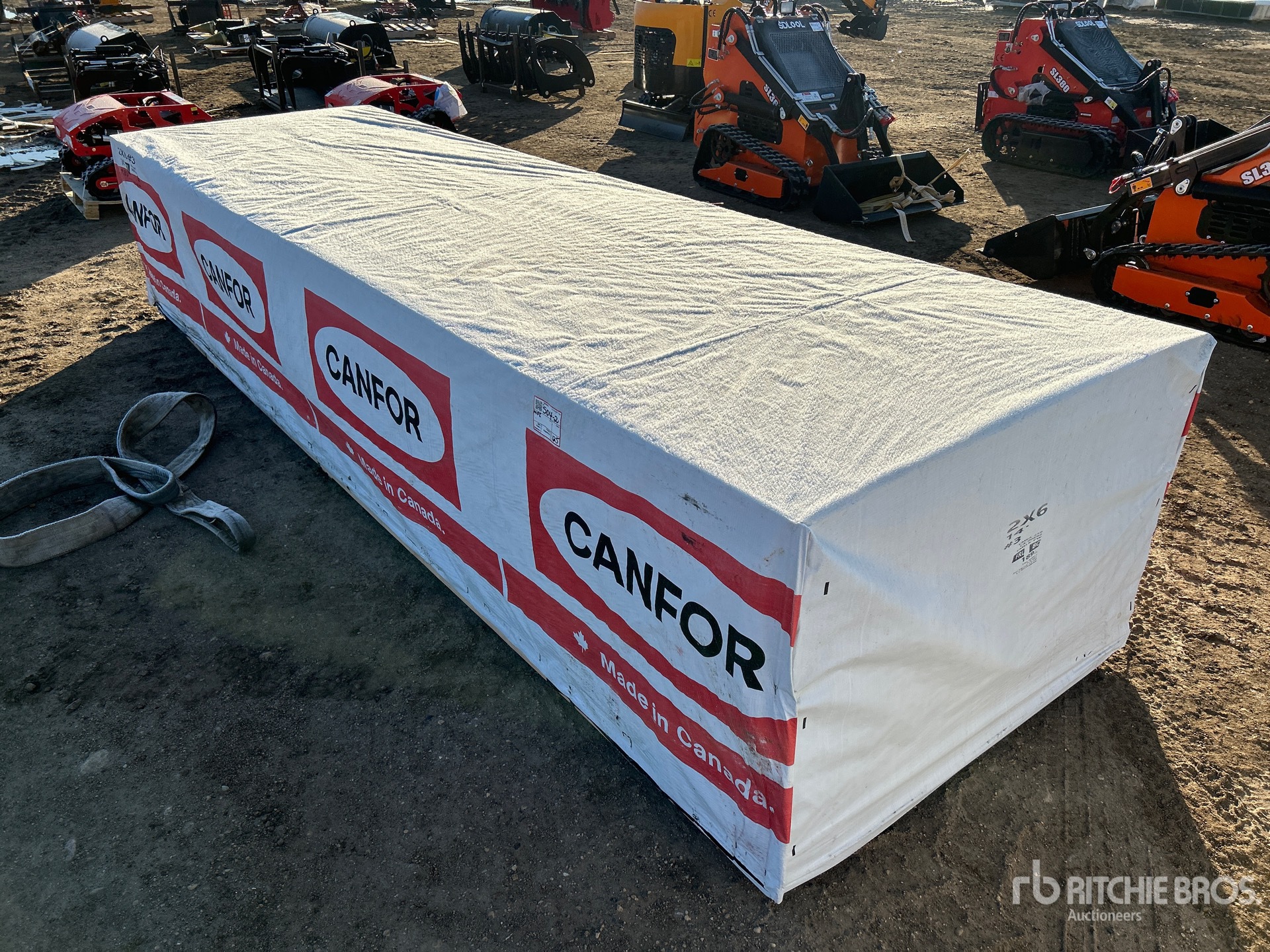 Quantity of (189) 2 in x 6 in x 14 ft Douglas Fir #3 Lumber