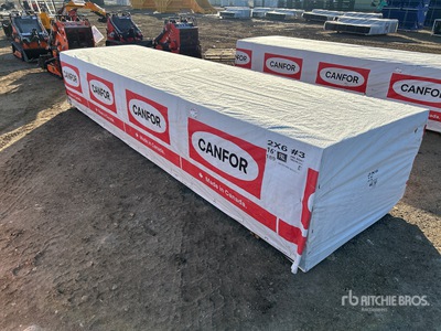 Quantity of (189) 2 in x 6 in x 16 ft Douglas Fir #3 Bois de construction