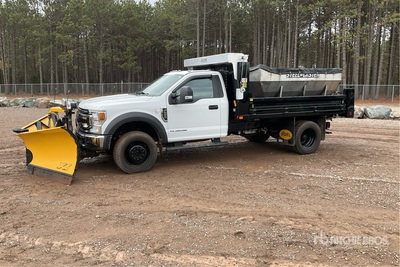 2021 Ford F-550 4x4 Snow Plow Truck