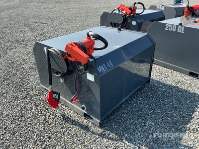 250 gal Skid Mounted Steel Kraftstofftank (Unused)