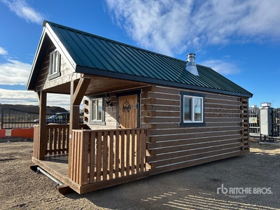 12 ft x 24 ft Skid-Mounted Cabin (Unused)