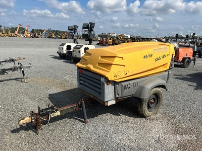 2007 Atlas Copco XAS 185 (JD) 185 cfm Air Compressor