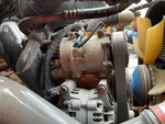 Engine with A/C Compressor