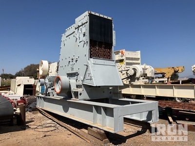 Bucyrus Erie Skid Mounted Installation de broyage à impact