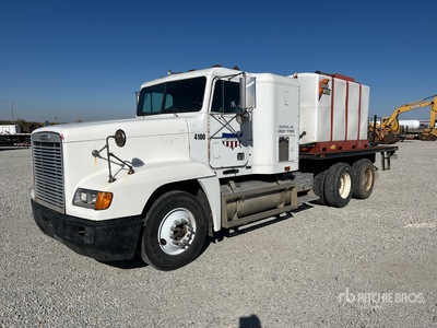 1995 Freightliner FLD120 6x4 Sleeper Mud Mixing Truck