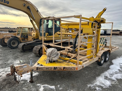 2007 Sweetwater Metal Products T/A Remorque porte-touret