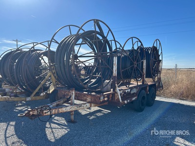 1992 Evans Plugge T/A (3) Reel Trailer
