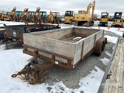 2007 Branson 18 ft T/A Equipment Trailer