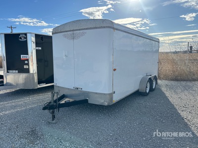 2010 H & H 16 ft T/A Enclosed Trailer