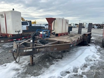 2007 Belshe BF9T 20000 lb 17 ft T/A Equipment Trailer