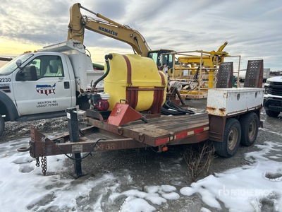 2000 Belshe 12 ft T/A Equipment Trailer