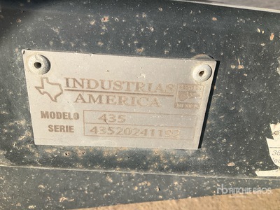 2024 Industrias America 35 ft Remolque de peine