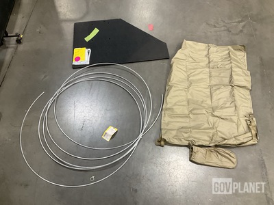 (48) Groundsheets, (14) Coils of Wire, (2) Sheets & Assorted Items