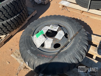 Titan 9.00-20 Tire w/Wheel