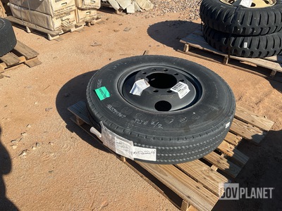 Firestone 11R22.5 Tire w/Wheel