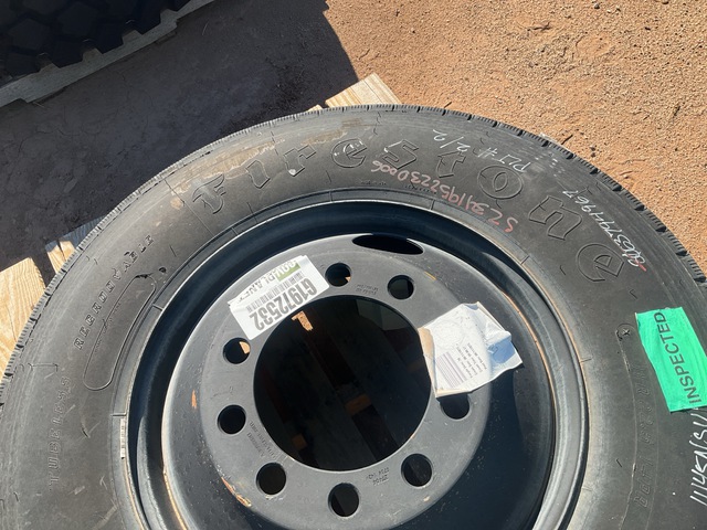 Firestone 11R22.5 Tire w/Wheel Firestone 11R22.5 Tire w/Wheel