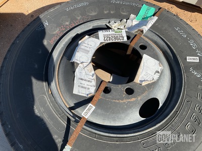 Firestone 11R22.5 Tire w/Wheel