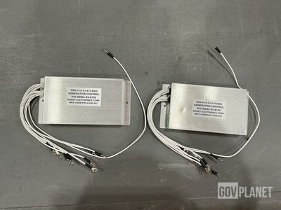 (2) Dewey Electronics 41435-501 Generator Controls